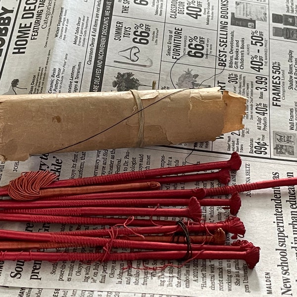 Hanks of Thread Etsy