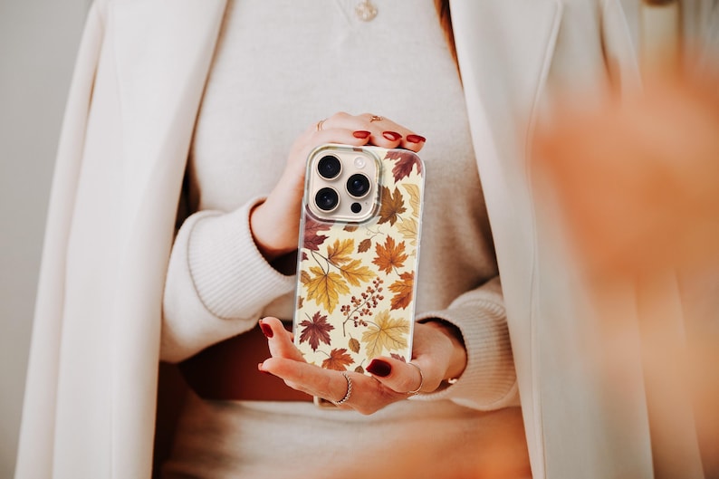 Autumn Phone Case Cozy Fall Phone Cover for iPhone 17 Pro Max, 16E, 15, 14, 13 & Samsung S26 Ultra, S25 FE, A57, A56, Pixel 10, 9A image 16