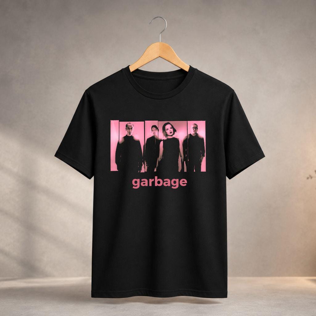 Garbage band tshirt - Etsy.de