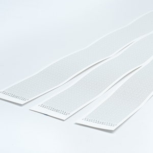 Strisce di carta vuote per carillon fai da te, per schede perforate per melodie - meccanismo a manovella da 15, 20, 30 note