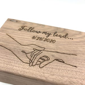 Custom Music Box with Your Song and Engraving – Unique Handcrafted Gift for Weddings, Anniversaries or Special Occasions