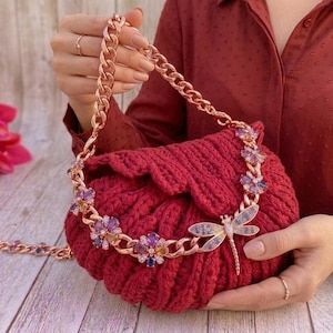 Crochet Beach Bag Pattern PDF, Chunky Shell Design | Easy Spiral Tote Tutorial