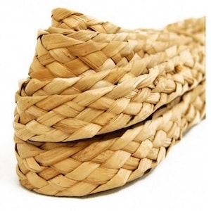 Braided Seagrass Matting-100 Foot Roll-Use for Hat Making, Belts, Wall Trim, Tropical Decor