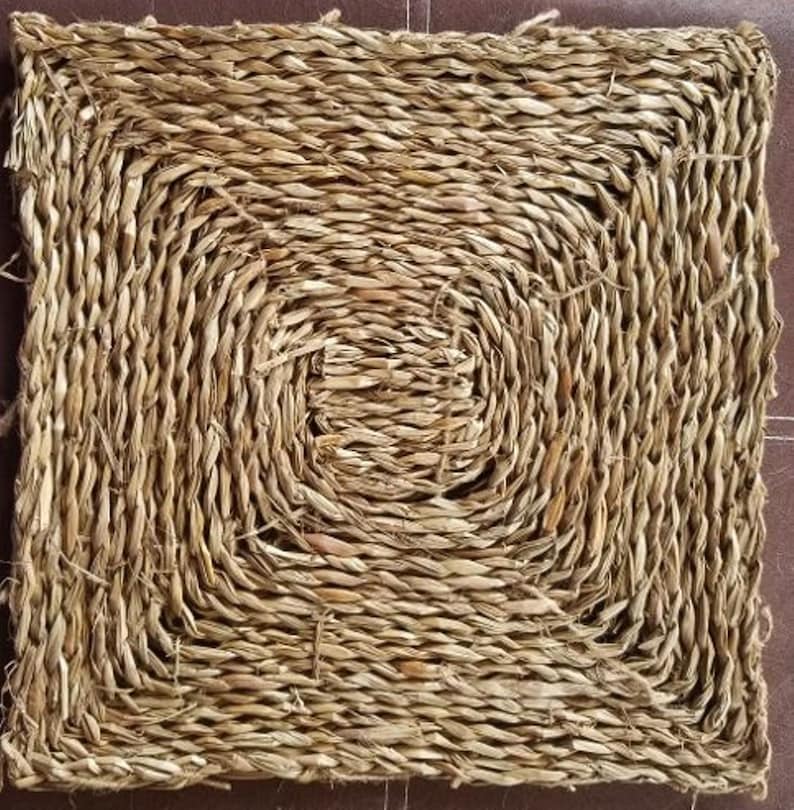 Hand Woven Seagrass Rug 9x12 9x24 Or Create Your own Size Etsy