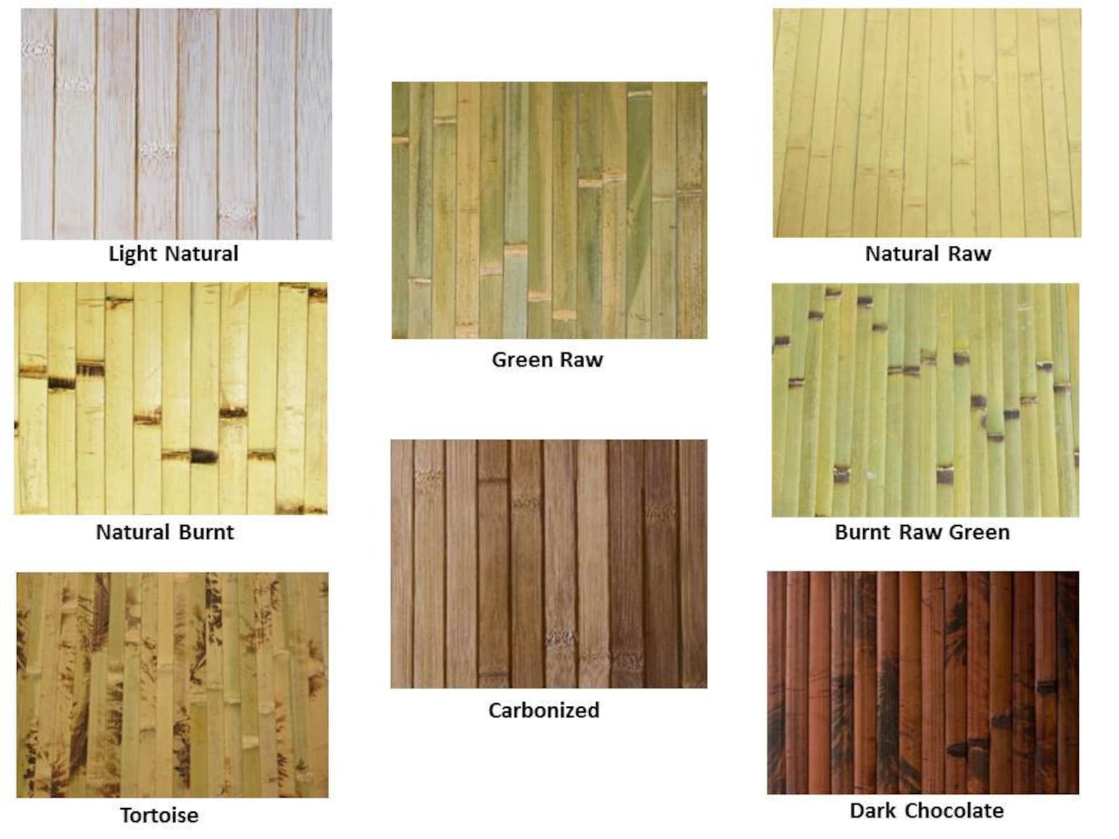 Bamboo Wall Covering/wainscoting Paneling Rolls Sold in 4x8 Etsy