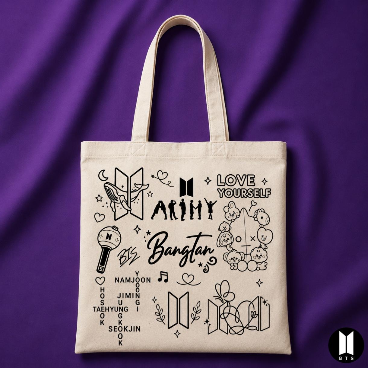 Bts tote bag - Etsy 日本