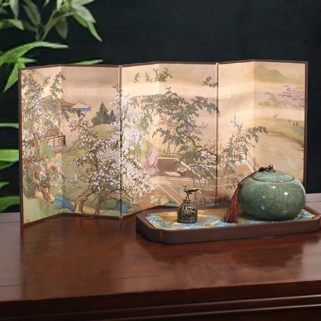 Mini Chinese Folding Screen - Etsy