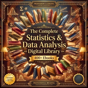 Über 400 E-Books zu Statistik und Datenanalyse, Komplette digitale Bibliothek, Premium-Nachschlagewerke zu Wahrscheinlichkeit, Mathematik, Wirtschaft und Naturwissenschaften, Digitaler Download