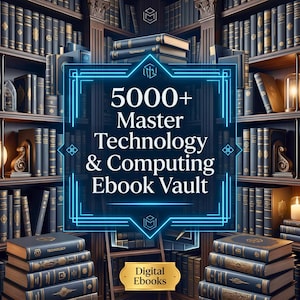 Über 5000 E-Books zu Technologie und Informatik | Premium-Digitalbibliothek | Bücher zu Softwareentwicklung, Cybersicherheit und Programmierung – Sofort-Download