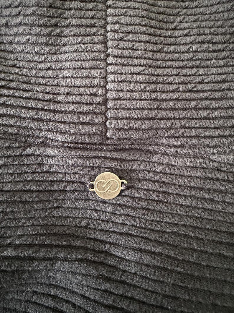 Calia Navy Blue Ribbed Turtleneck Sweater image 2