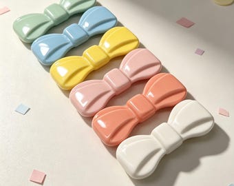Ceramic Bow Drawer Pull,Colorful bow ceramic handles for children's rooms,dressing table,cute  knobs,for Girls Room Furniture Upcycle