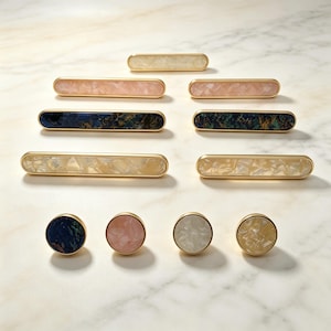 Pearl Shell Cabinet Knob,Brass base Drawer Pull,Luxury Cupboard Accent,Modern Furniture,Shell Drawer Pull Knob,Brass Shell handles