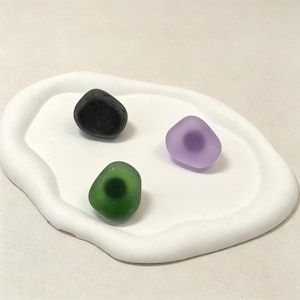Frosted Pebble Cabinet Knobs, Irregular Stone Drawer Pulls,Colored Frosted Knob,Crystal Drawer Pull,Dresser & Kitchen Cabinet Hardware