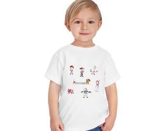 Camiseta infantil de Toy Story / Camiseta con ilustración de personajes divertidos