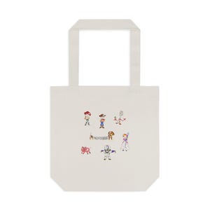 Toy Story Characters Tote Bag | Woody Buzz Jessie Bo Peep Alien Tote image 7