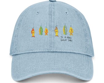 Gorra "Reel Great Dad" para el Día del Padre