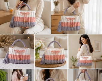 Crochet Handbag Pattern PDF