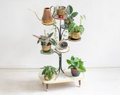 60s Multi tiered plant stand, Mid Century Plant Stand, Plant Stand Tiered, Tiered Plant Stand, Plant Stands Indoor,Vintage Plant Stand, boho