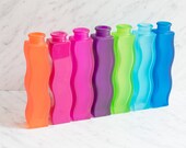 Stained glass SKÄMT vintage IKEA vase wavy glass