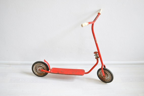 vintage toy scooter