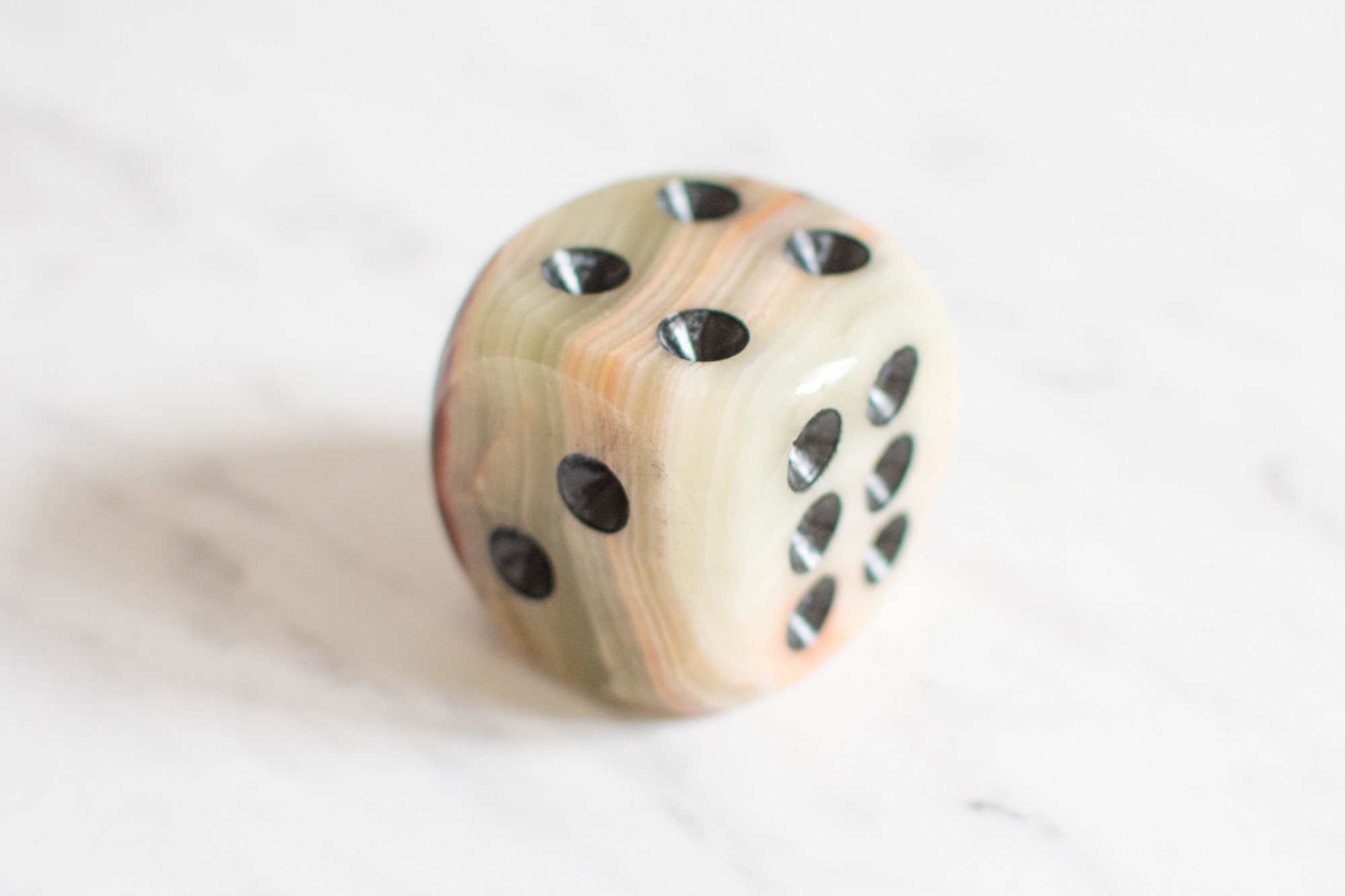 XXL Onyx Dice Etsy