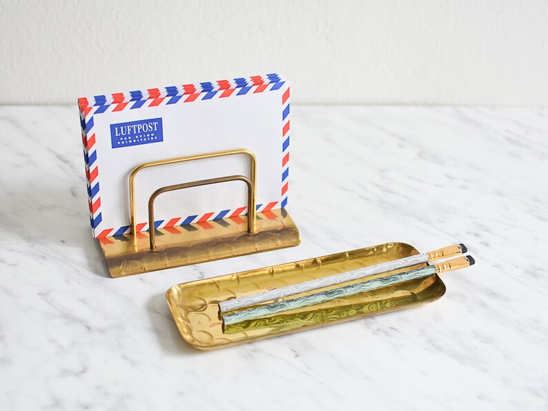 Letter Holder Mail Rack Mail Holder Letter Tidy Pencil Etsy