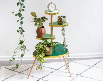Plant stands + stools