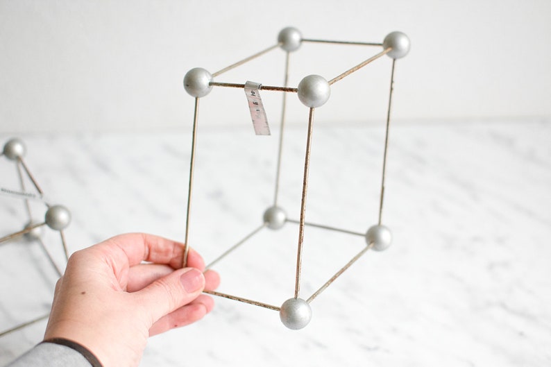 Geometric sculpture Chemistry molecular model molecular Etsy