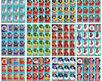 World Cup 2026 Printable Stickers | Album PDF +900 Soccer Stickers | All 48 Teams | Digital Download | World Cup 2026 Football Cards