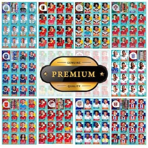 Pegatinas imprimibles del Mundial 2026 / Álbum en PDF con más de 900 pegatinas de fútbol / Las 48 selecciones / Descarga digital / Cromos de fútbol del Mundial 2026