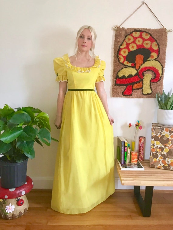 1960's maxi dress