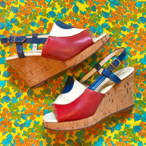 Color block wedges Outlet