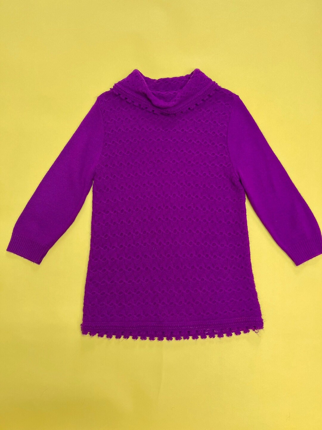 Purple 1960's Nylon Jacket main image 1