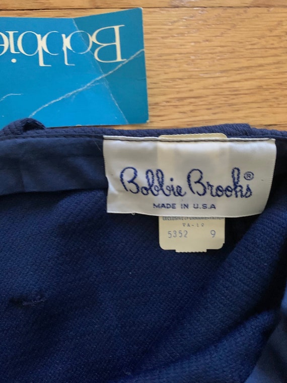 Deadstock 1960s Bobbie Brooks Hip Hugger Tapestry Pants Small