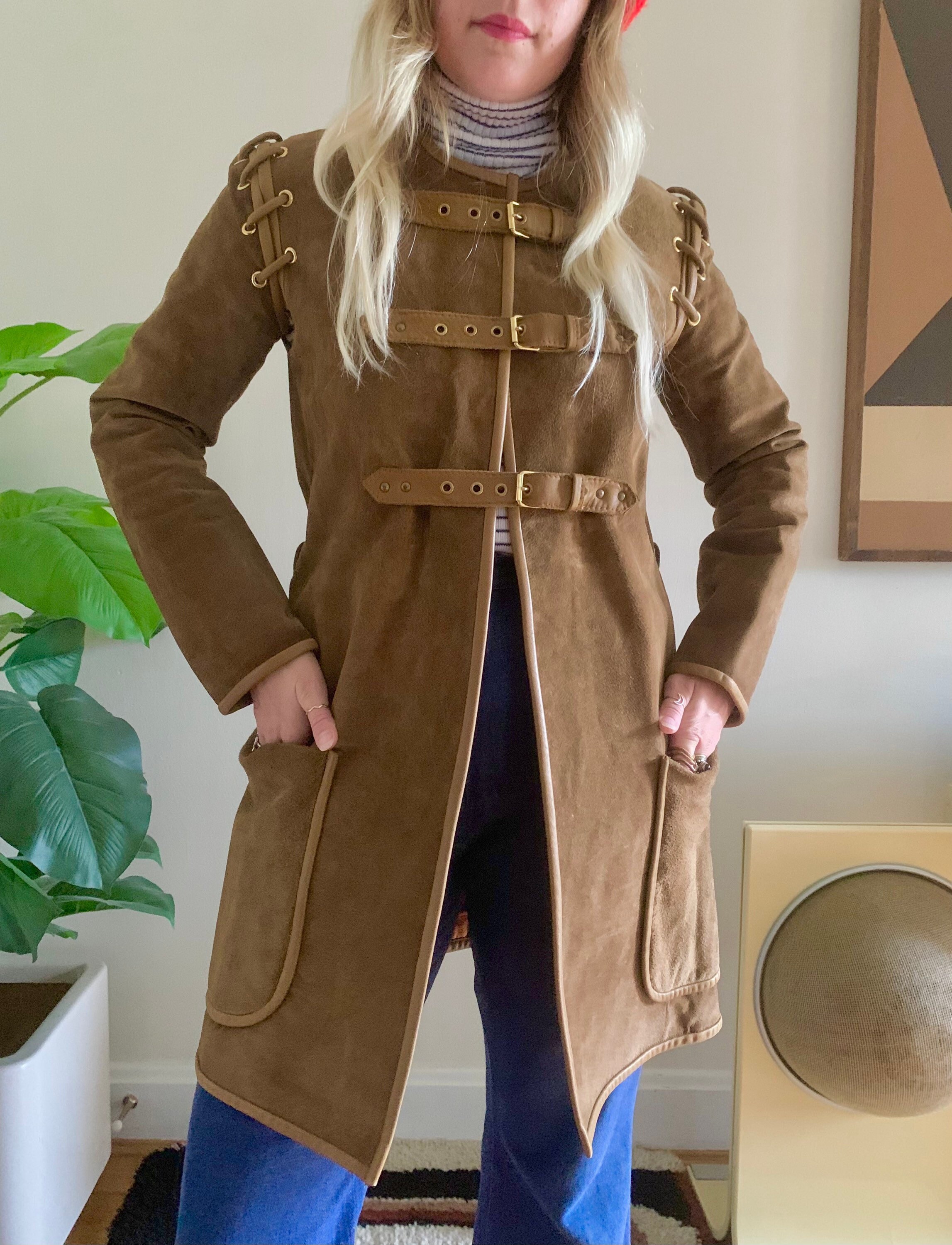 RARE 1960s Mod Grommet Suede Jacket // XS // 60s 70s Corval Etsy UK 60s France suede jacket