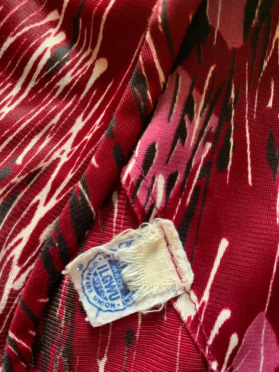 Vintage 1960s paint splatter print mod dress // Mediu… Gem