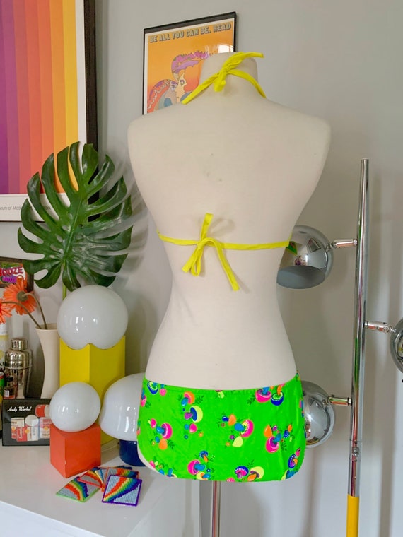 Deadstock 1960s MUSHROOM bikini // tag size girls… - image 3