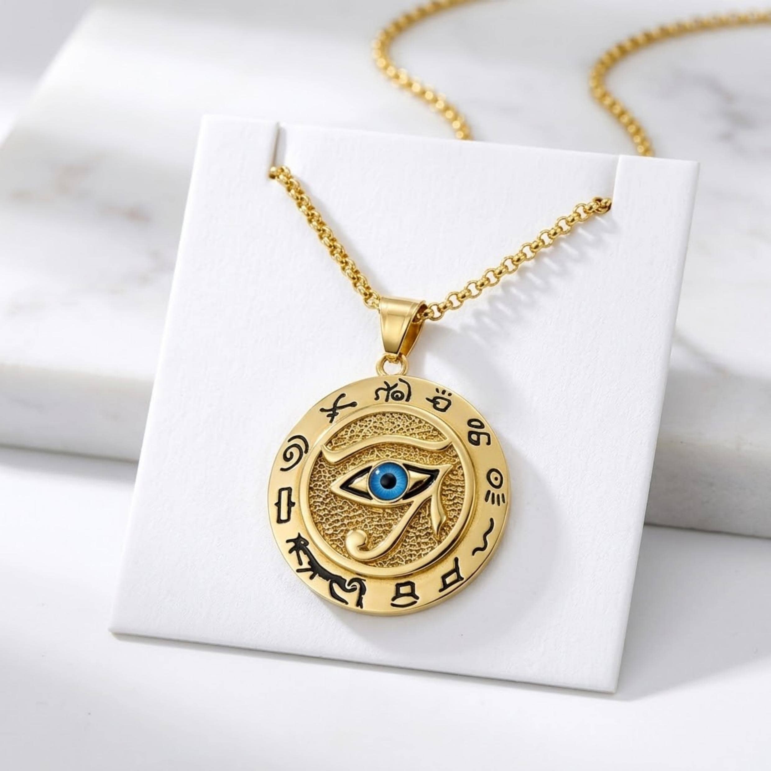 Eye of Horus Pendant - Etsy
