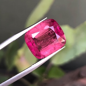 RARE 9.15 Carat Natural Rubellite Tourmaline - Collector's Size