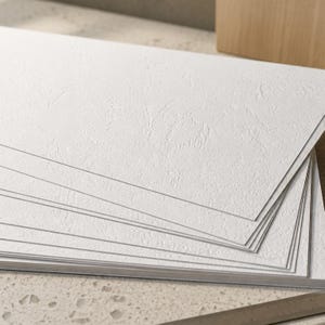 A5 Eggshell Pattern Embossed Paper 250gsm | 50 Sheets