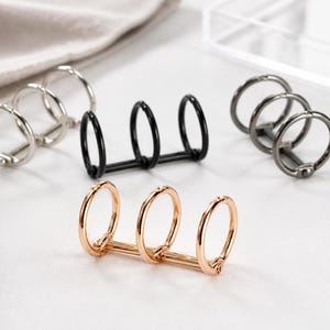 Metall-3-Ring-Ordnerringe | 2er-Pack