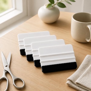 Vinyl Applicator Scrapper | White