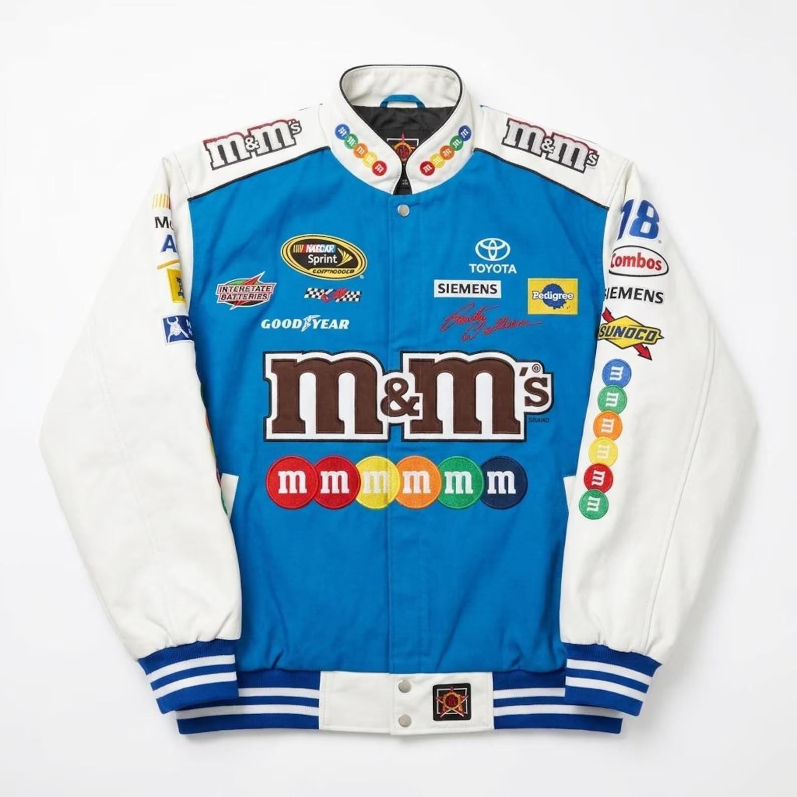 M&M's レーシングジャケット ネイビー Racing Jacket M&m - Etsy