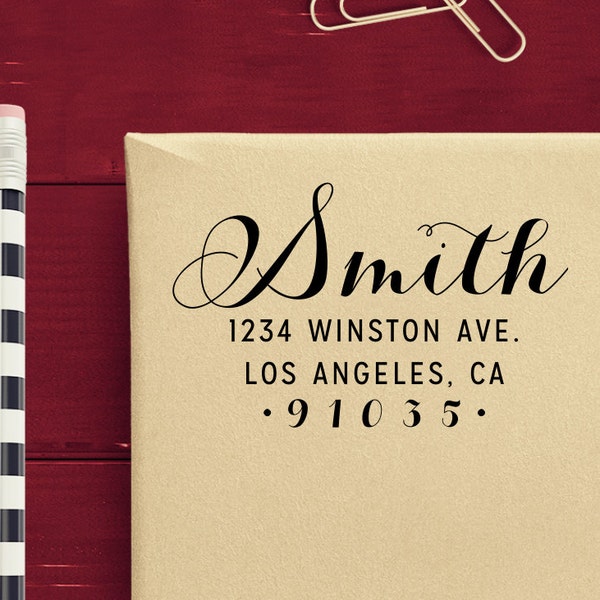 Fancy Address Label Etsy