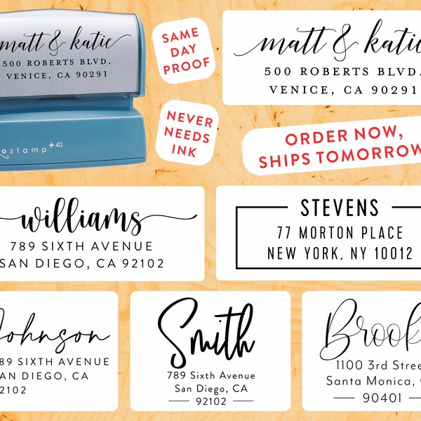 Etsy Address Stamps Etsy