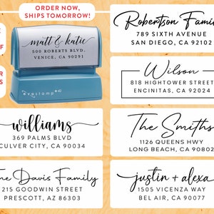 SUPERIOR Return Address Stamp | Self Inking Address Stamp | Highest Rated on Etsy | Best Quality