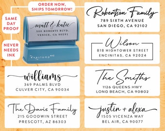 SUPERIOR Return Address Stamp | Self Inking Address Stamp | Highest Rated on Etsy | Best Quality