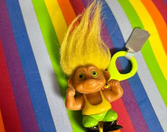 Lil' Strong Man Troll Bag Charm