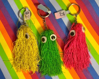 Vintage Monster Keychain (Available in 3 Colors)