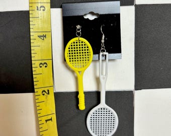 Barbie Tennis Racket Earrings